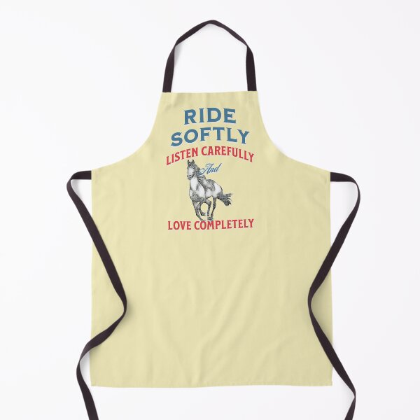 Item preview, Ride Softly Listen Carefully and Love Completely - Horse riding designed and sold by No1Equestrian.