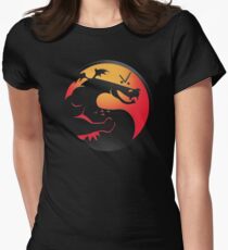 Trogdor Kombat Women's Fitted T-Shirt