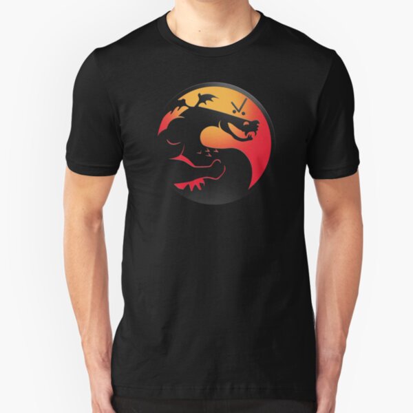 Trogdor Kombat Slim Fit T-Shirt