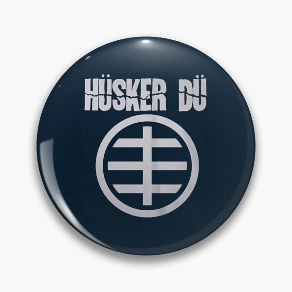 Item preview, Blue Husker Du Circle Logo   designed and sold by ObbviusDesign.