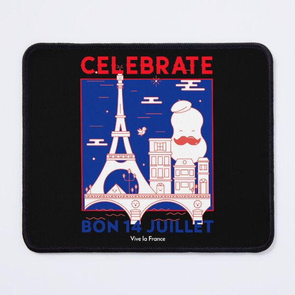 Artikelvorschau, Tag der Bastille, Bonne Fete, französischer Nationalfeiertag, Bon 14 Juillet, alles Gute zum Geburtstag Frankreich. entworfen und verkauft von SBRTPOD.