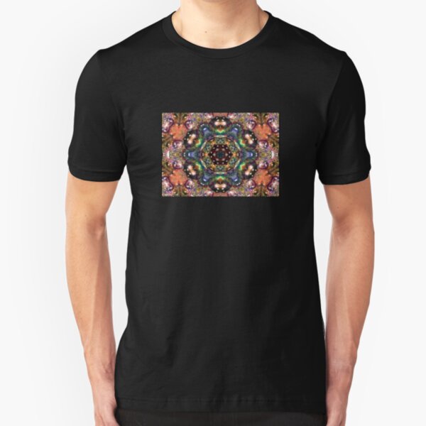 Water Kaleidoscope5 Slim Fit T-Shirt