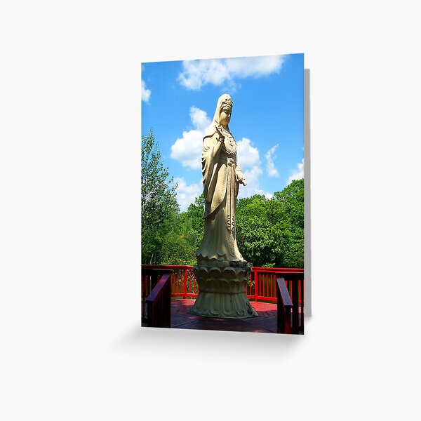 Kuan Yin Greeting Card