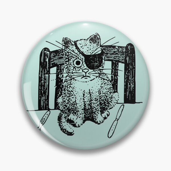 Item preview, Eyepatch Cat designed and sold by FloridaKeys1984.