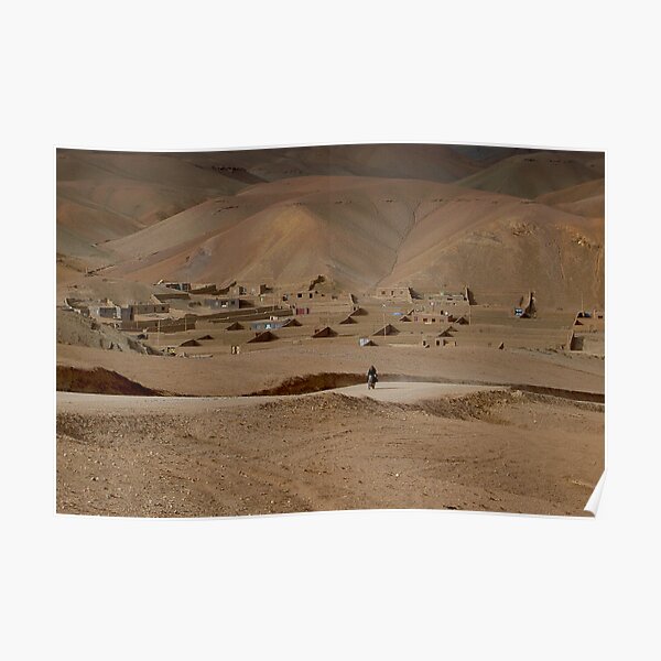 Village Afghanistan Poster