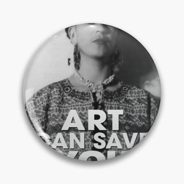 Item preview, art can save you Frida kahlo art flower gift for fans designed and sold by lyttlecoyazoa.