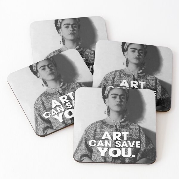 Item preview, art can save you Frida kahlo art flower gift for fans designed and sold by lyttlecoyazoa.