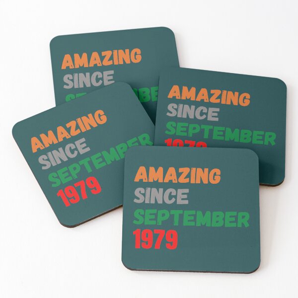 Item preview, amazing since september 1979 Sticker designed and sold by CuongMomloe.