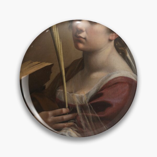 Item preview, Artemisia Gentileschi Self Portrait as Saint Catherine of Alexandria designed and sold by lyttlecoyazoa.