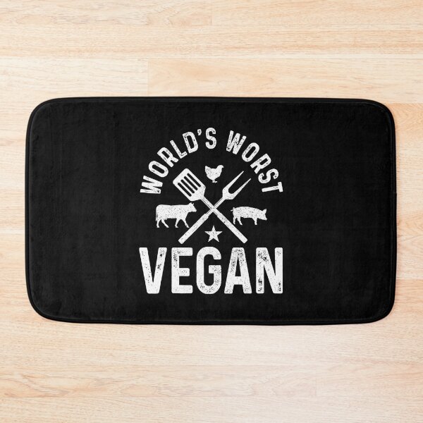 Item preview, World's Worst Vegan Funny Butcher Meat Lover BBQ designed and sold by xmjajd.