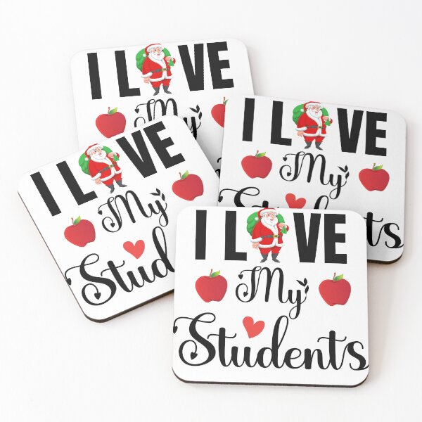 Item preview, I love my students - teacher designed and sold by noyomiart.