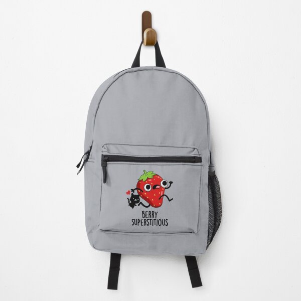 Item preview, Berry Superstitious Funny Fruit Puns designed and sold by punnybone.