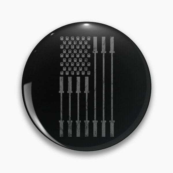 Item preview, American Flag Kettlebell Barbell designed and sold by MonikaEte.