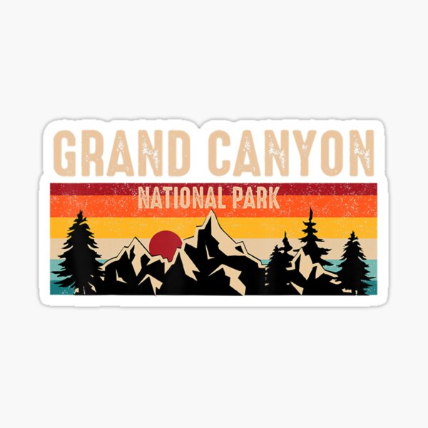 Item preview, Grand Canyon Arizona U.S National Park Retro Style designed and sold by MonikaEte.