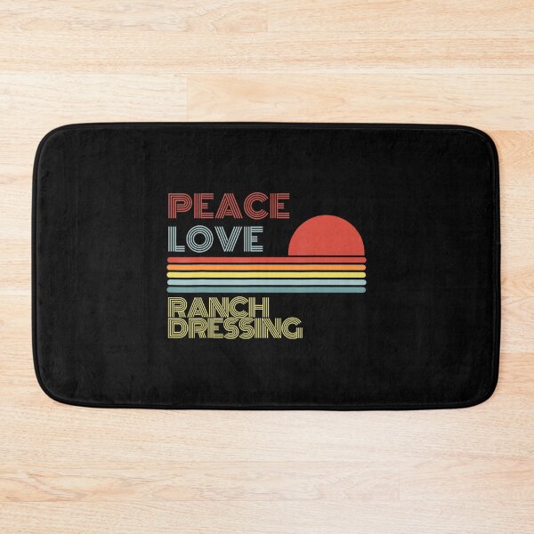 Item preview, Peace Love Ranch Dressing Retro Vintage designed and sold by MonikaEte.