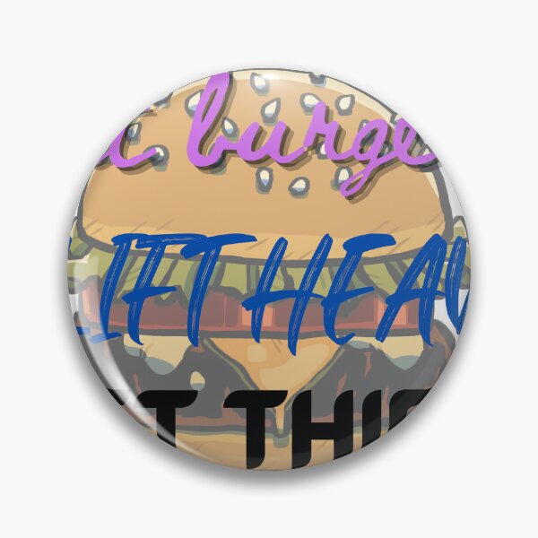 Item preview, Eat Burgers Lift Heavy Get Thiccc designed and sold by CreeDesigns723.