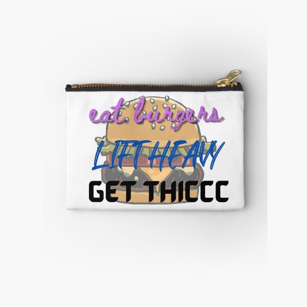 Item preview, Eat Burgers Lift Heavy Get Thiccc designed and sold by CreeDesigns723.