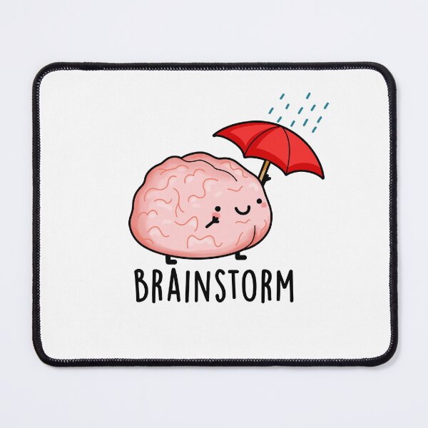 Item preview, Brain Storm Funny Anatomy Puns  designed and sold by punnybone.
