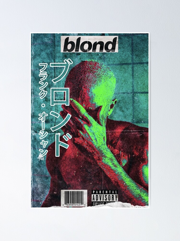 "blond album cover" Poster for Sale by KatherinShankle Redbubble