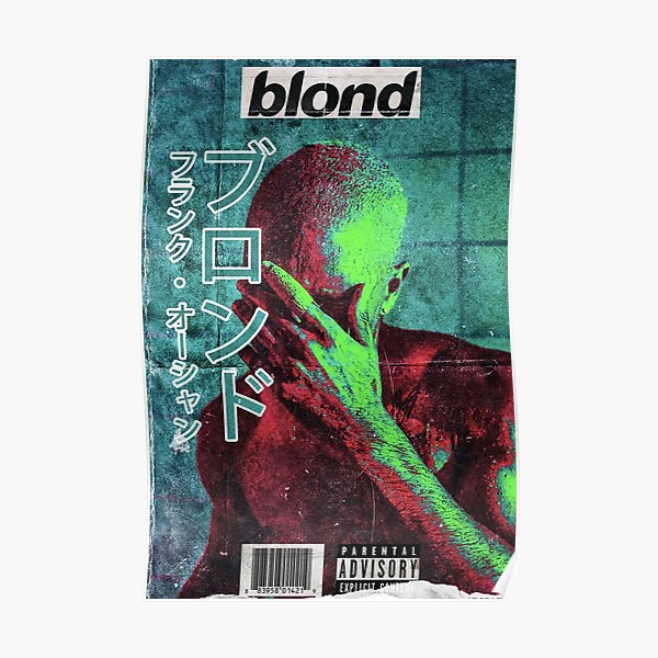 "blond album cover" Poster for Sale by KatherinShankle Redbubble