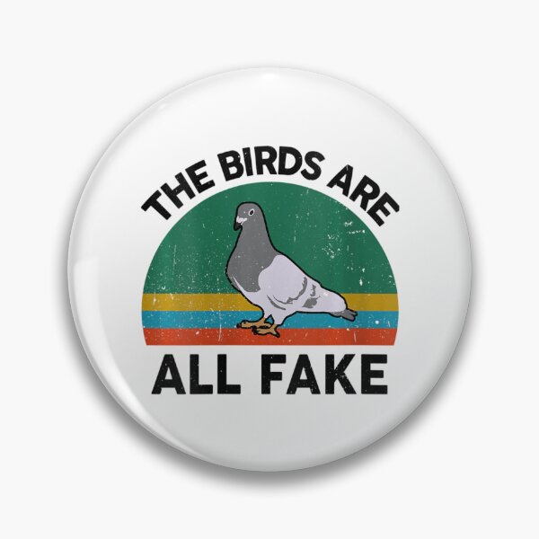 Item preview, Womens Birds Are All Fake Conspiracy Theory Birds Arenâ€™T Real V-Neck designed and sold by MonikaEte.