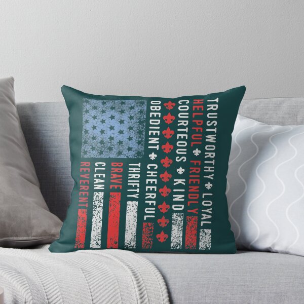 Item preview, Vintage US America Flag Scouting Scout Law designed and sold by CuongMomloe.