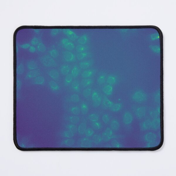 Item preview, Glowing Green and Blue Cell Art designed and sold by ArtByScience.