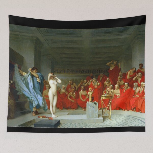 Item preview, Phryne Revealed Areopagus Painting  By Jean Leon Gerome designed and sold by TeeARTHY.