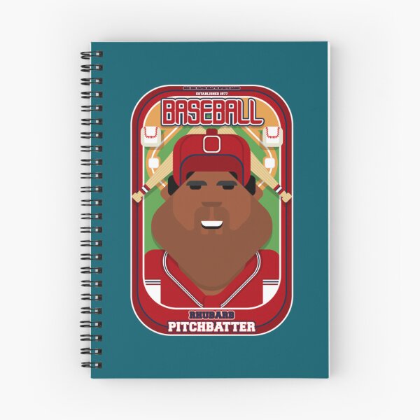 Item preview, Baseball Red Blue White - Rhubarb Pitchbatter - Hayes version     designed and sold by SamanaPitts.