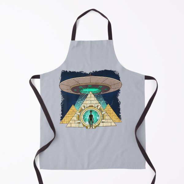 Item preview, Ancient Astronaut Egyptian Pyramid Alien Conspiracy Theory designed and sold by QatesBesia.