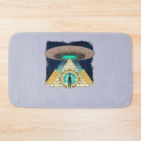 Item preview, Ancient Astronaut Egyptian Pyramid Alien Conspiracy Theory designed and sold by QatesBesia.