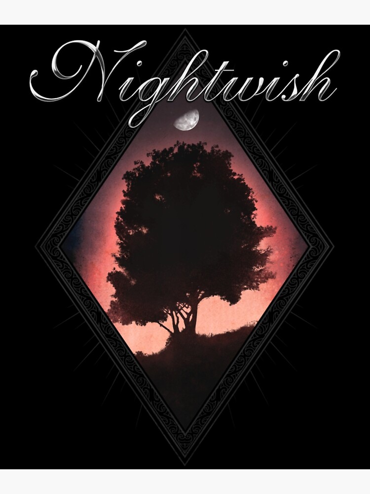 "Angels Fall First (Album Cover Nightwish Logo)" Poster for Sale by QatesBesia Redbubble