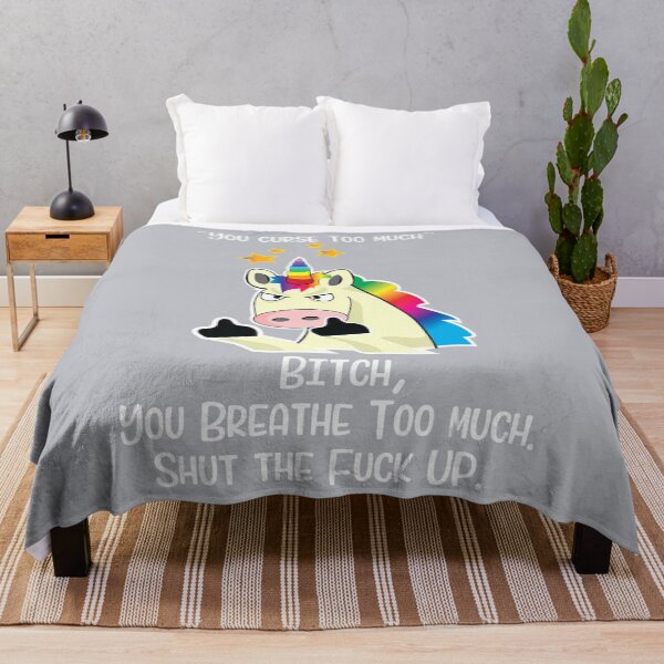 Item preview, Angry Cussing Cursing Unicorn designed and sold by QatesBesia.