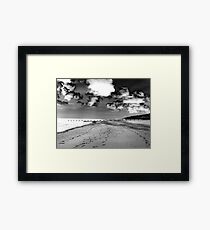 Empty Beach Framed Print
