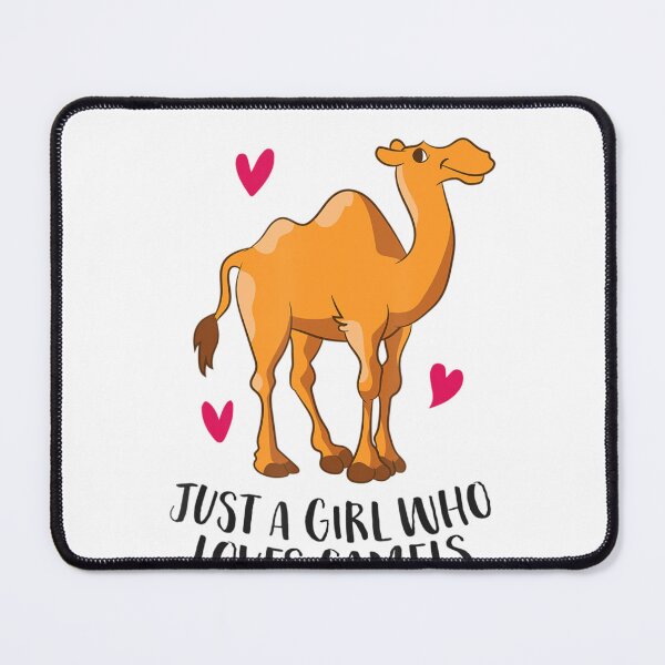 Item preview, Just A Girl Who Loves Camels designed and sold by wickeddecent.