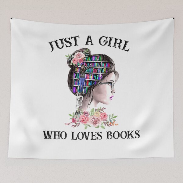 Item preview, Just A Girl Who Loves Books One More Chapter designed and sold by wickeddecent.