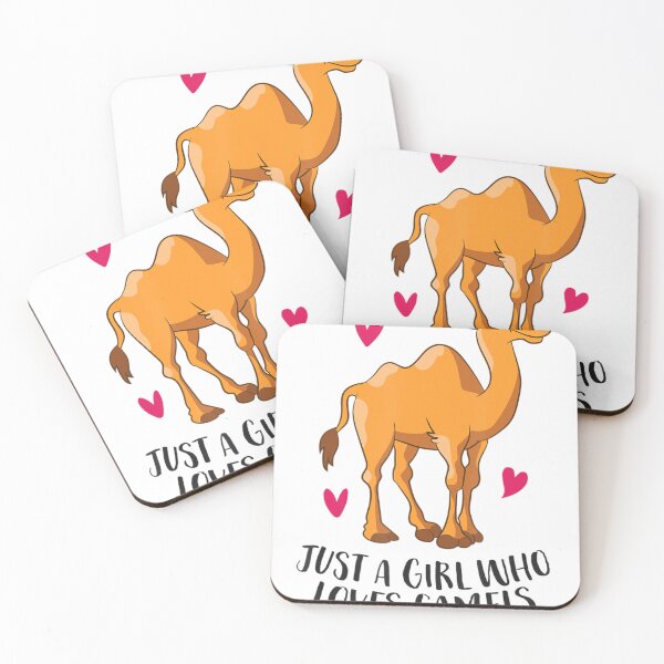 Item preview, Just A Girl Who Loves Camels designed and sold by wickeddecent.