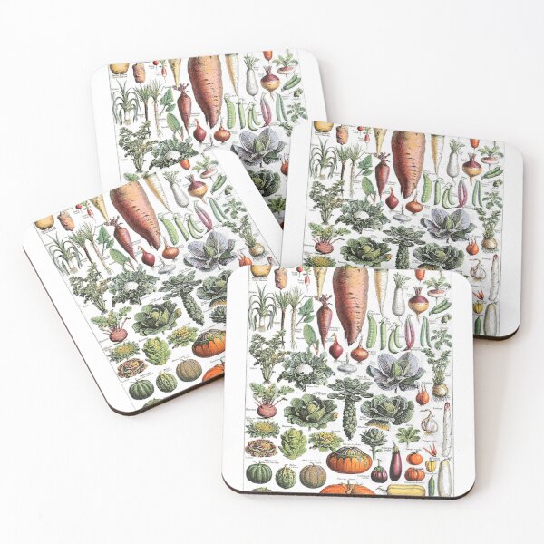 Item preview, Kitchen Vegetable Identification Reference Chart Botanical designed and sold by wickeddecent.