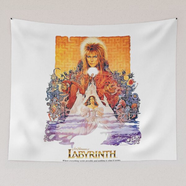 Item preview, Labyrinth Movie Poster designed and sold by wickeddecent.