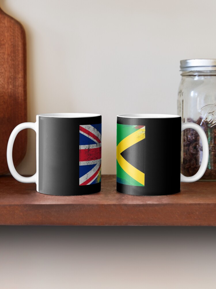 British Jamaican Half Jamaica Half Uk Flag Coffee Mug For Sale By Ozziwar Redbubble 2160