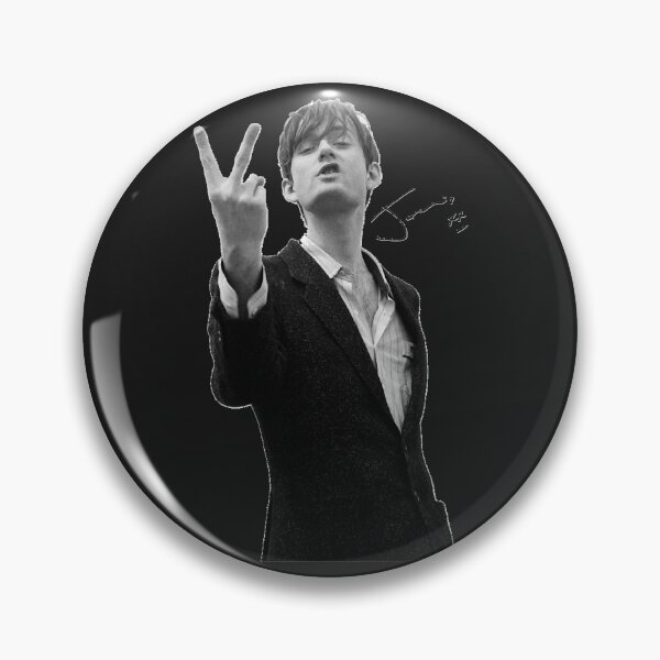 Item preview, Jarvis cocker outline v sign artwork with autograph clear background iconic designed and sold by thanialCline.