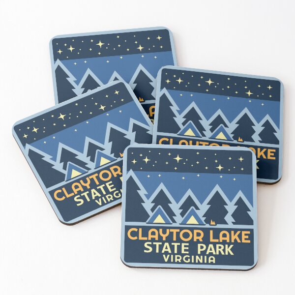 Item preview, Claytor Lake State Park Virginia Retro Patch designed and sold by VanyaKar.