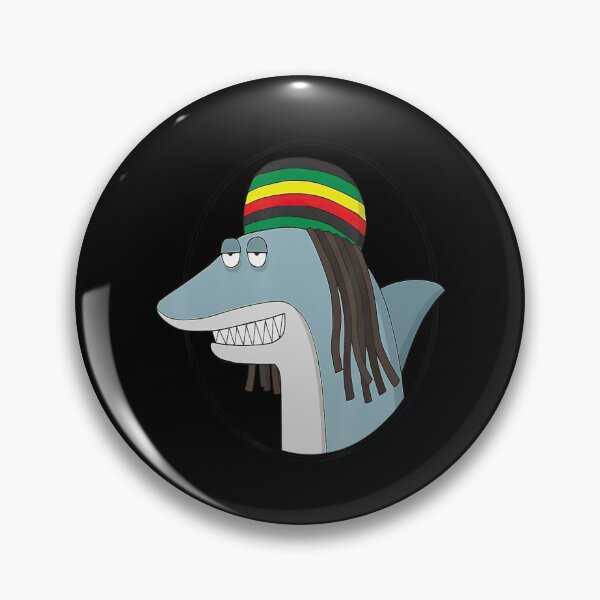 Item preview, Reggae Shark Ocean Animal Reggae Shark designed and sold by EdowaAkai.