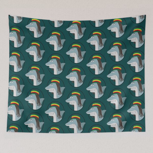 Item preview, Reggae Shark Ocean Animal Reggae Shark designed and sold by EdowaAkai.