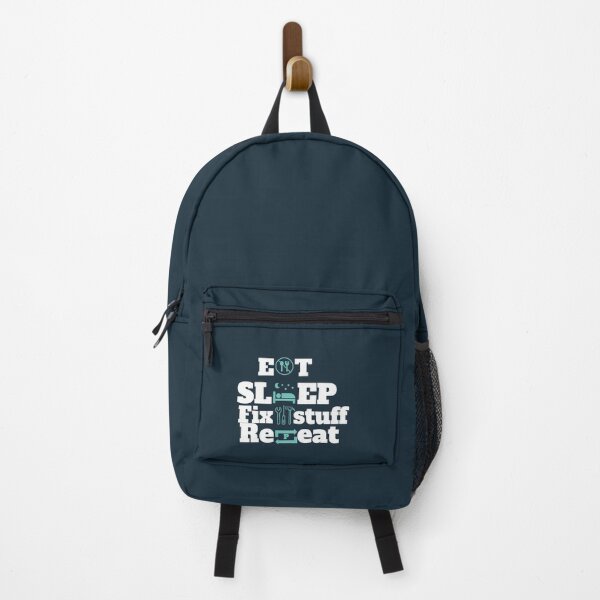 Item preview, Eat sleep fix stuff repeat designed and sold by THEJOHNJADS.
