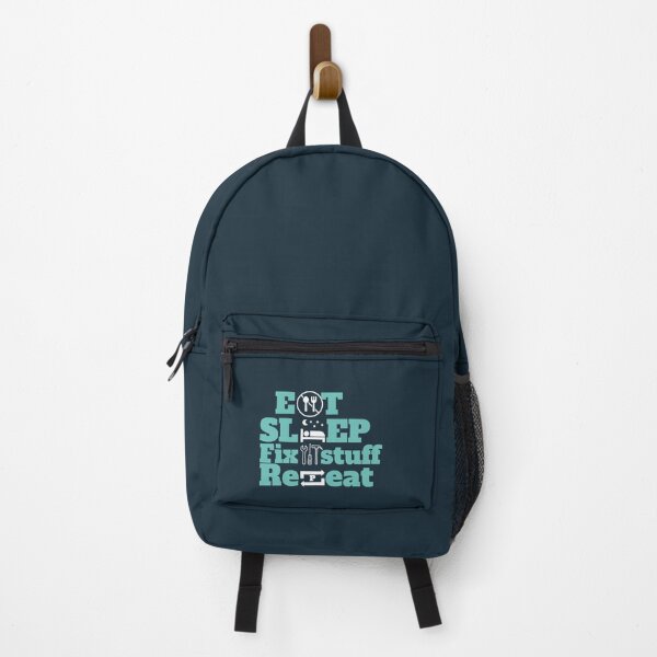 Item preview, Eat sleep fix stuff repeat designed and sold by THEJOHNJADS.