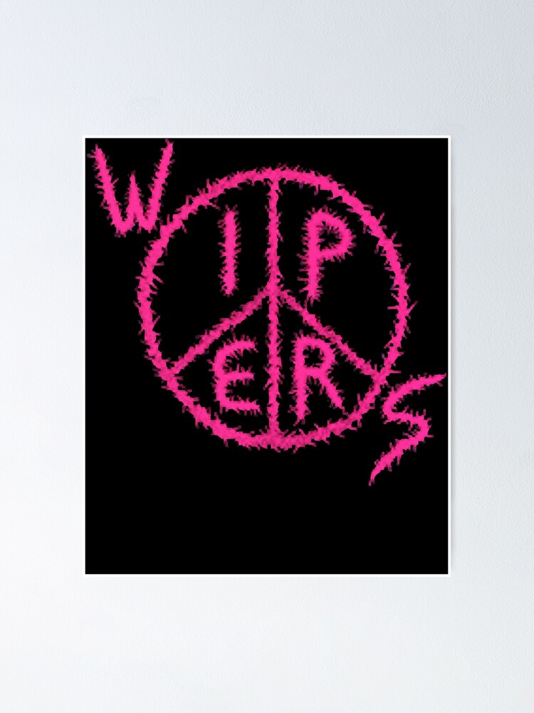"Wipers Band Logo " Poster for Sale by FriesonJa Redbubble