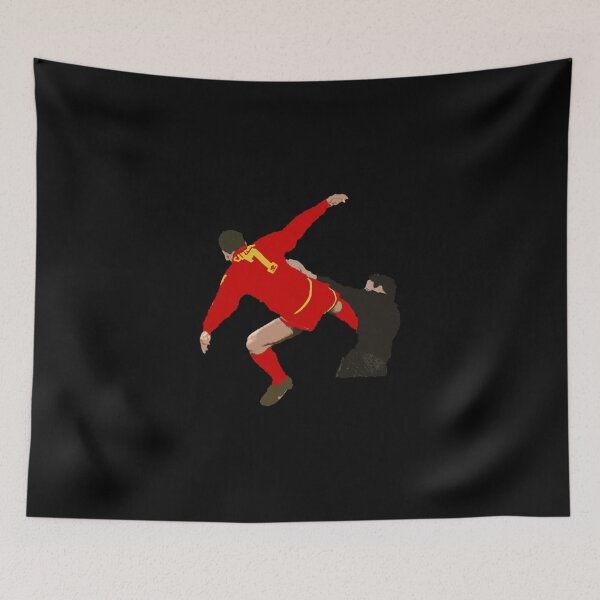 Item preview, Eric Cantona Antifascist Kung Fu Kick Essential T-Shirt designed and sold by laureljusjv.