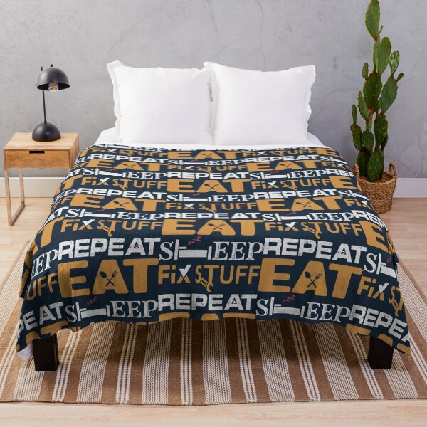 Item preview, Eat Sleep Fix Stuff Repeat designed and sold by THEJOHNJADS.