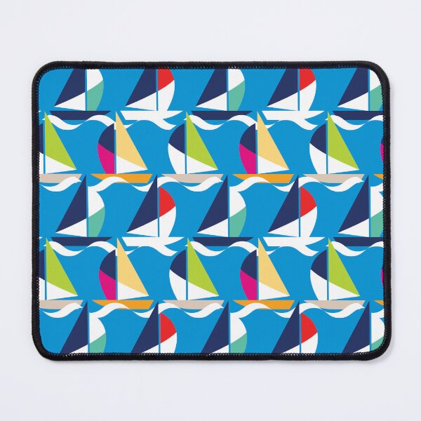 Item preview, Sailboats Pattern designed and sold by Etienne Ranc.